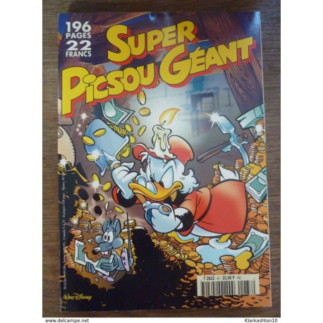 SUPER PICSOU GEANT N°87 / Disney Hachette Presse, 10-