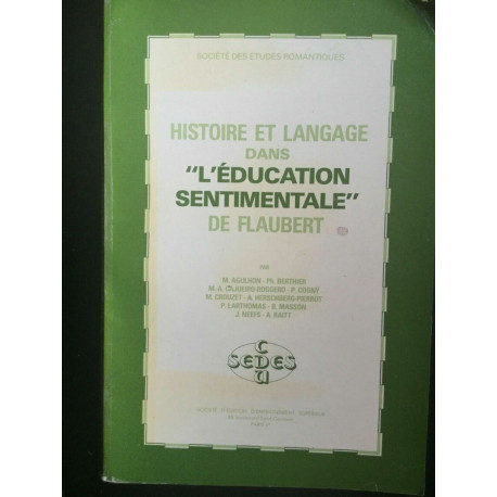 Histoire et langage dans l'éducation sent d'enseignement supérieur