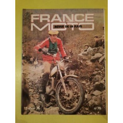 France Moto Revue de La f f m Nº 76 Mai 1974