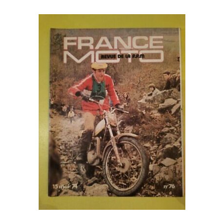 France Moto Revue de La f f m Nº 76 Mai 1974