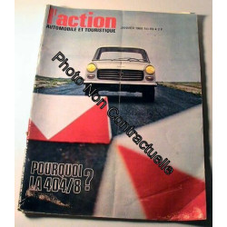 L'action Automobile N° 89 : Pourquoi La 404/8