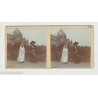 Vue Stéréoscopique Stéréo 67 STRASBOURG Une mariée rue mercière...