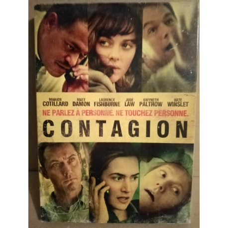 Contagion Marion Cotillard Matt Damon DVD