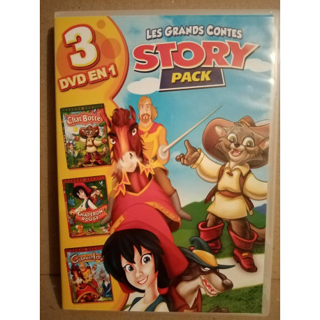 Les Grands Contes Story Pack Chat botté Le Chaperon rouge Camelot DVD