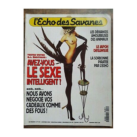 L'echo des Savanes Nº 101 Janvier 1992