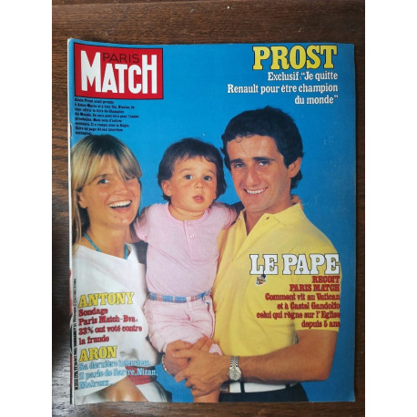 Paris Match Nº 1796 Octobre 1983