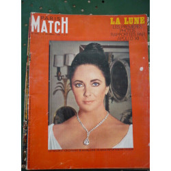 PARIS MATCH n1074 du 6 12 la Lune les premieres photos LIZ TAYLOR