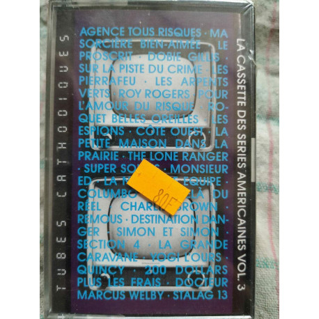 La cassette des Séries Américaines Vol 3 cassette Audio-K7 NEUVE...
