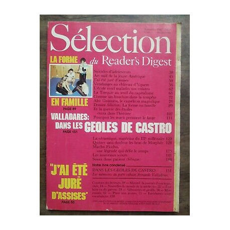 Sélection du Reader's Digest Nº 487 Septembre 1987