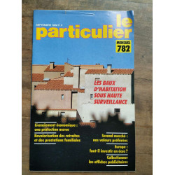 Le Particulier n782 Septembre 1989