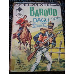 Baroud n12 mensuel Editions lug série Carré d'as Mars 1966