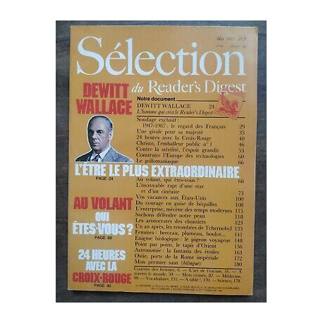 Nº 483 Mai 1987