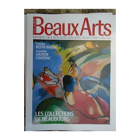 Beaux Arts n 32 Février 1989