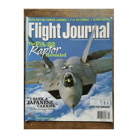 Flight Journal The fa 22 Raptor Revealed April