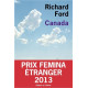 Canada - prix Fémina étranger 2013