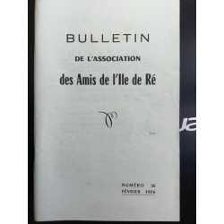 Bulletin de l'association des Amis de I'll de ré Numéro 56...