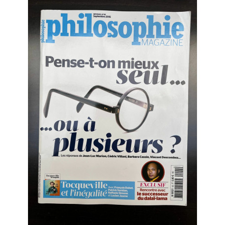 Philosophie Magazine n92 Septembre 2015
