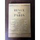 Revue de Paris 55e année Septembre 1948