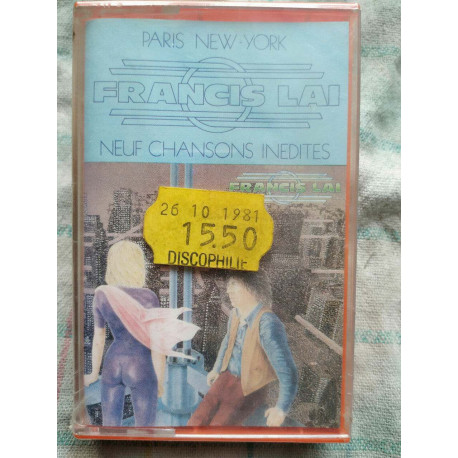 Francis Lai Paris New-York Cassette Audio-K7 NEUVE SOUS BLISTER