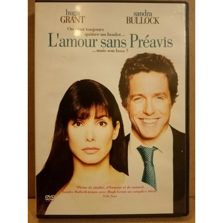 L'amour sans préavis DVD