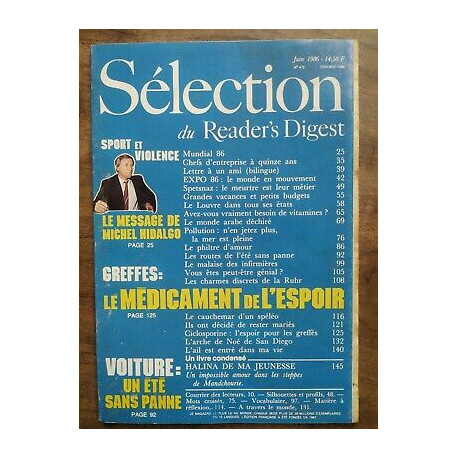 Nº 472 Juin 1986