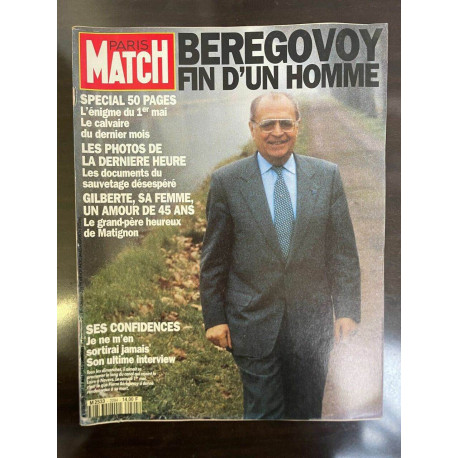 Paris Match n 2294 Beregovoy 13 Mai 1993