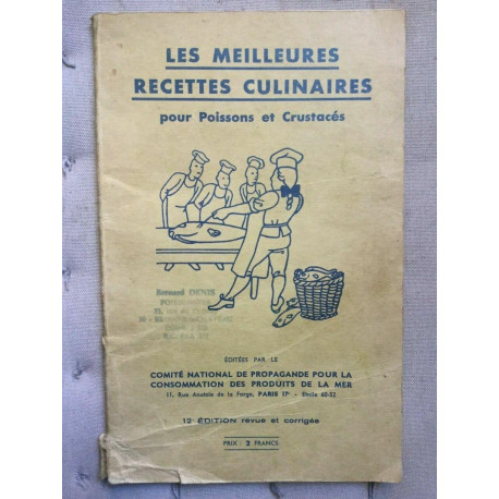 Les Meilleures recettes colinaires pour poissons et crustacés promer