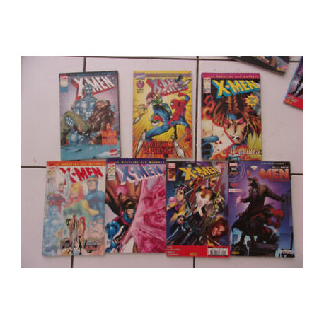 Lotto 7 Comics x men il Rivista Delle Mutants 17 24 26 27 35 Un