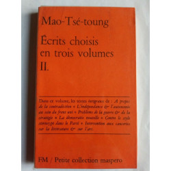 mao tsé toung écrits choisis en trois volumes II Collection