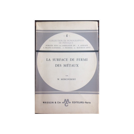 LA SUFACE DE FERMI DES METAUX " 4 "