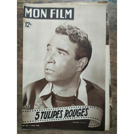 Mon Film n154 5 tulipes rouges 3 Août 1949