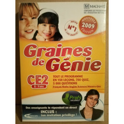 Graines de génie - CE2 8-9 ans DVD-ROM Neuf sous blister