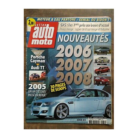 Action auto Moto n 130 Nouveautés janvier février 2006