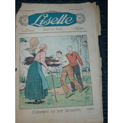 Lisette n4 18ème année Dimanche 23 Janvier 1938 Comment s'y prit...