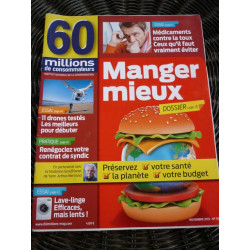 Magazine 60 MILLIONS DE CONSOMMATEURS n509 11