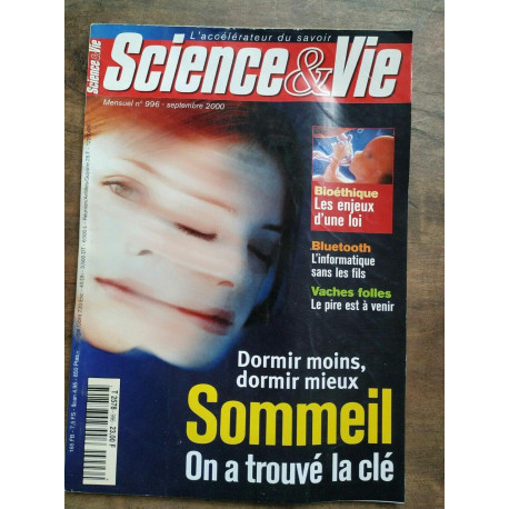Science Vie Nº 996 Septembre 2000