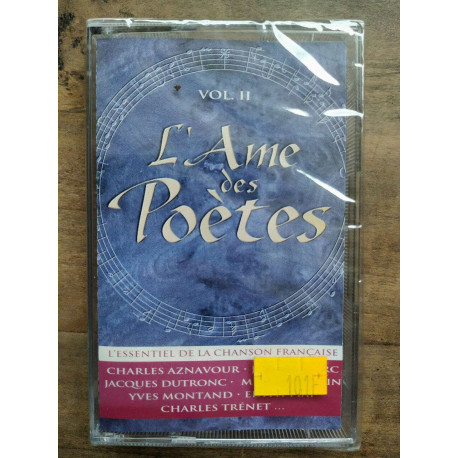 L'âme des poètes Vol 2 Cassette Audio-K7 NEUVE SOUS BLISTER