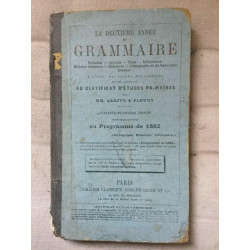 La deuxième année de grammaire Librairie classique armand colin 1884