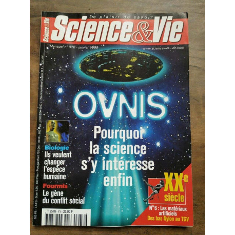 Science Vie Nº 976 Janvier 1999