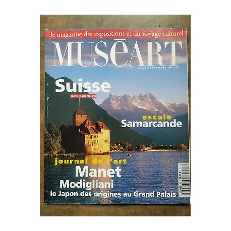Muséart Nº 63 Septembre 1996 Suisse Carte et Guide Pratique