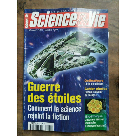 Science Vie Nº 985 Octobre 1999