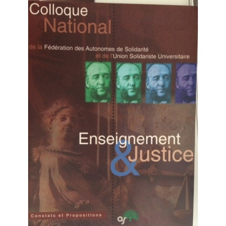 COLLOQUE NATIONAL DE LA FEDERATION DES AUTONOMES DE SOLIDARITE ET...