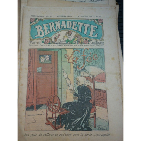 Bernadette Nouvelle Série n353 4 Octobre 1936 La Fée