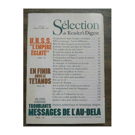 Nº 395 Janvier 1980