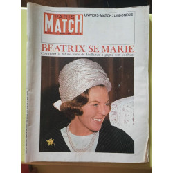Paris Match n 883 Beatriz se marie 12 Mars 1966