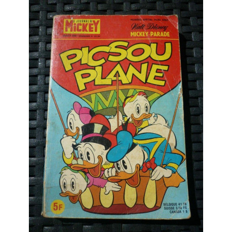 MICKEY PARADE LE JOURNAL DE MICKEY N1372 BIS EDI-MONDE 15-10-78