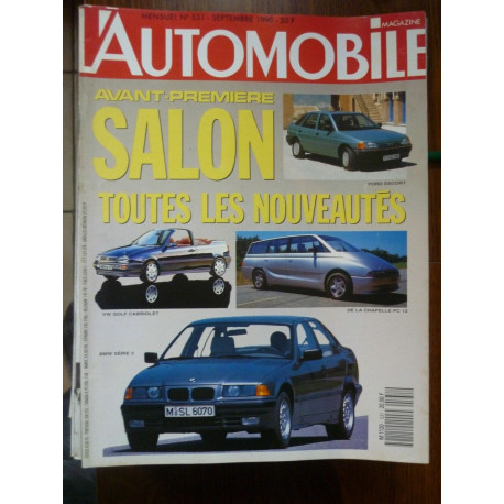 n531 avant première Salon mensuel Septembre 1990