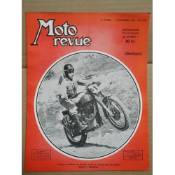 Moto Revue n 1101 graissage 13 Septembre 1952