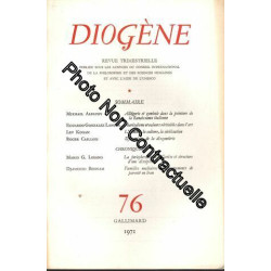 Diogène 76 - Alpatov - Lanuza - Kogan - Caillois - Losano - Behnam