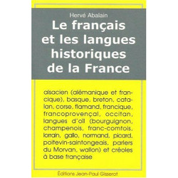 Le français et les langues historiques de la France